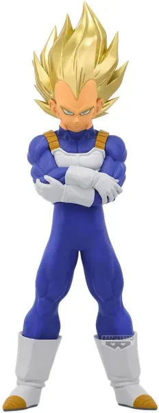 Figura banpresto dragon ball z blood of saiyans super saiyan vegeta 20cm