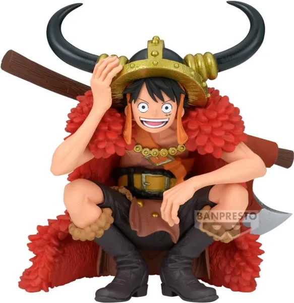 Figura banpresto one piece king of artist monkey d.luffy elbaph 15cm