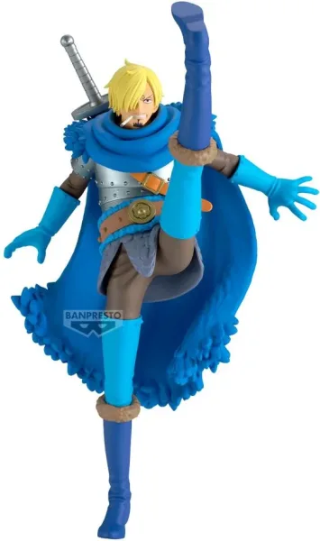 Figura banpresto one piece battle record collection sanji 17cm