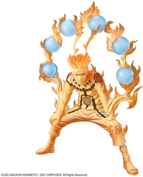 Figura banpresto naruto shippuden grandista naruto uzumaki special edition 27cm
