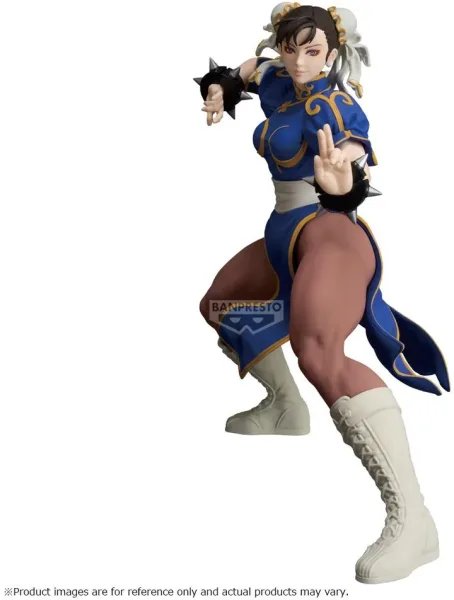 Figura banpresto street fighter series grandista chun - li(outfit2) 20cm