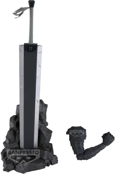 Figura banpresto berserk grandista brazo derecho y espada de guts 25cm