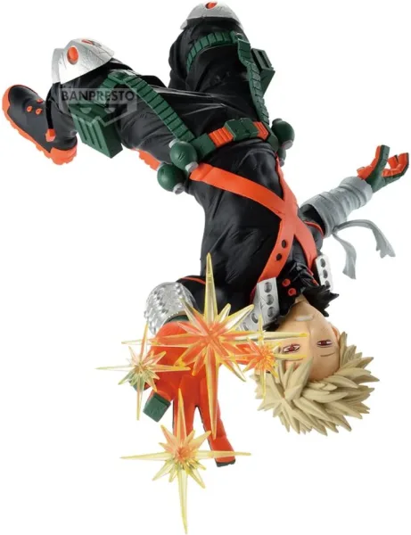 Figura banpresto my hero academia maximatic katsuki bakugo & eijiro kirishima(a:katsuki bakugo) 17cm