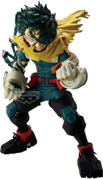 Figura banpresto my hero academia final season figure - izuku midoriya & tomura shigaraki - (a:izuku midoriya) 22cm