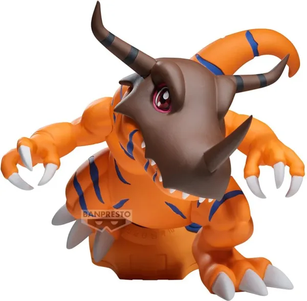 Figura banpresto digimon adventure digivice figure greymon 13cm
