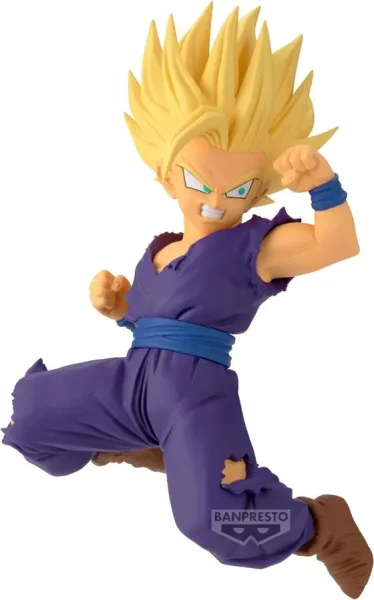 Figura banpresto dragon ball z match makers super saiyan 2 son gohan(vs cell jr.) 15cm