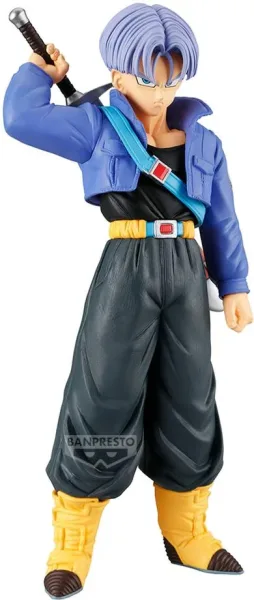 Figura banpresto dragon ball z solid edge works trunks 18cm