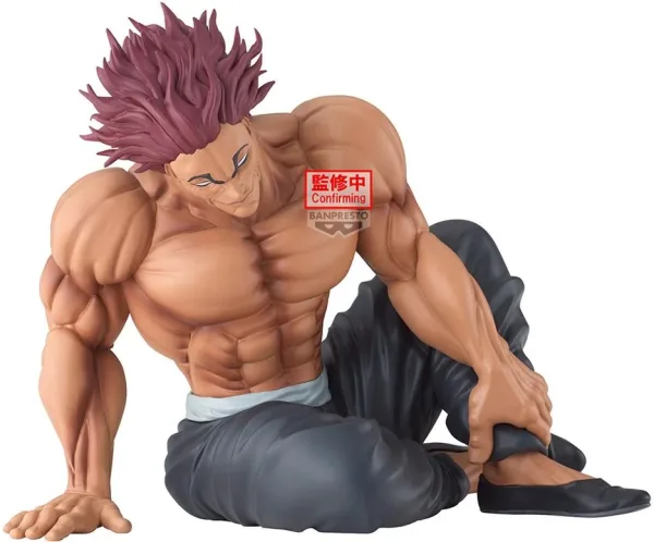 Figura banpresto baki yujiro hanma 12cm
