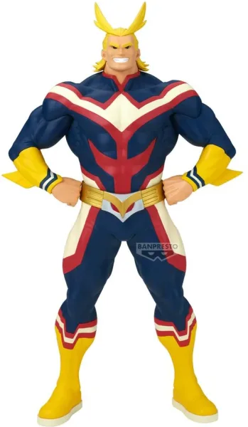 Figura banpresto my hero academia 10th anniversary the amazing heroes - all might -  23cm