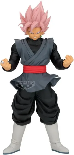 Figura banpresto dragon ball super grandista - super saiyan rosé goku black -  28cm