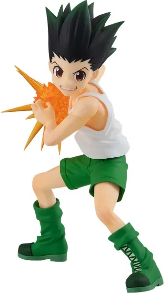 Figura good smile company pop up parade hunter x hunter gon freecs