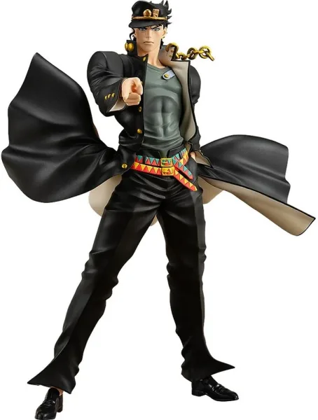 Figura good smile company jojo's bizarre adventure stardust crusaders pop up parade jotaro kujo fig. 19 cm