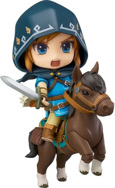 Figura good smile company nendoroid the legend of zelda breath of the wild link breath of the wild deluxe version