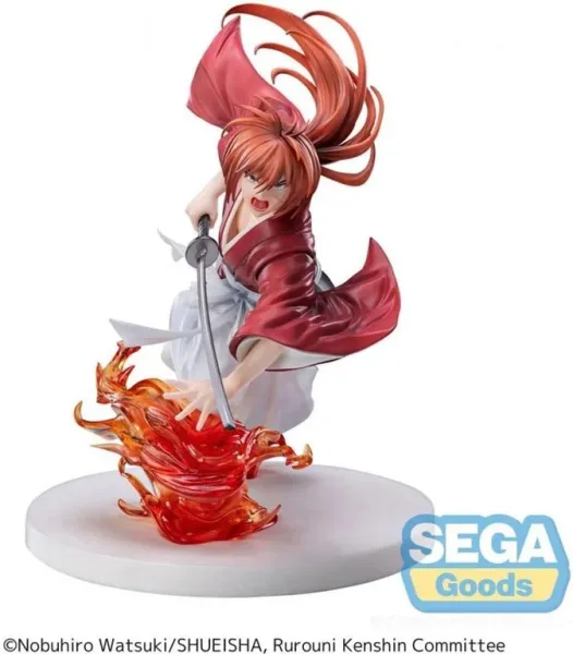 Figura sega goods luminasta rurouni kenshin kenshin himura 15cm
