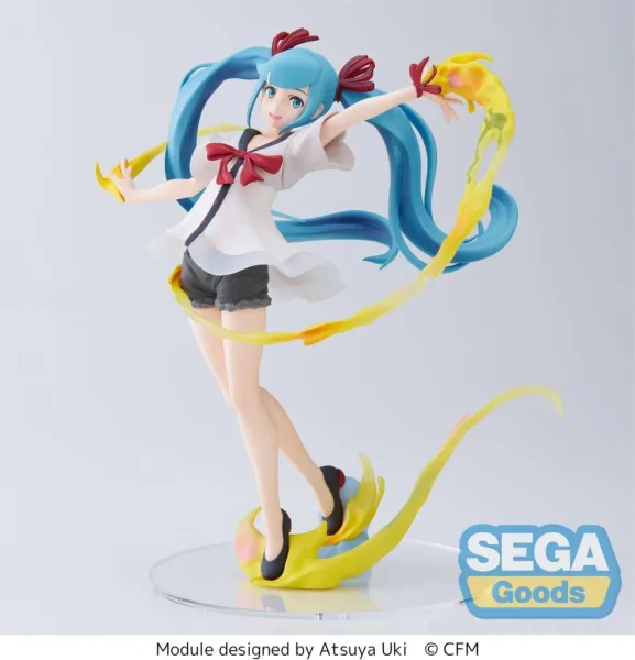 Hatsune miku mega 39's shiny t.r ver. fig. 22 cm hatsune miku  project diva figurizma