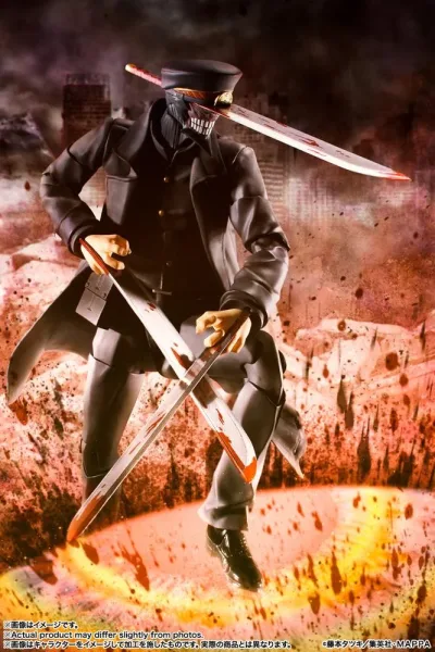 Figura tamashii nations chainsaw man samurai sword