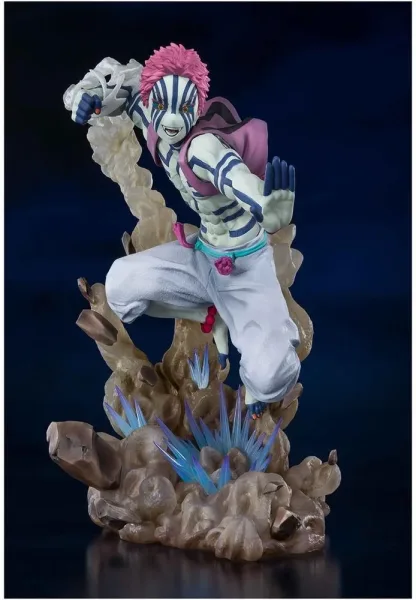 Figura tamashii nations demon slayer kimetsu no yaiba fz akaza upper three