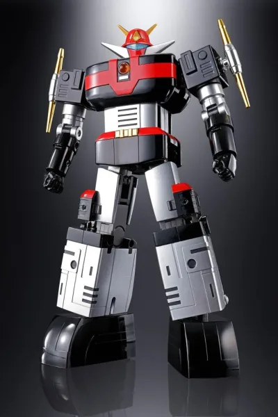 Gx - 60r diecast. soul of chogokin. god sigma. bandai tamashii natións