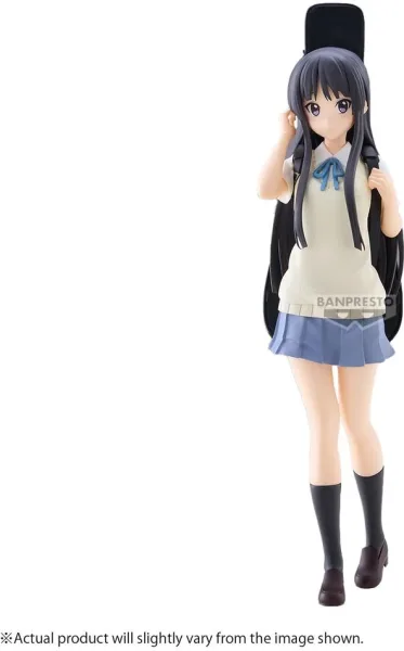 Figura banpresto k - on!! sq figure mio akiyama 25cm