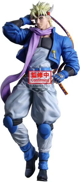 Figura banpresto jojo's bizarre adventure battle tendency mometria caesar anthonio zeppeli 21cm