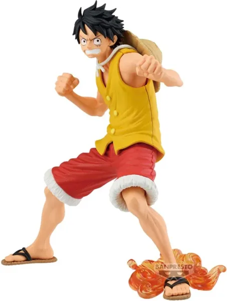 Figura banpresto one piece maximatic plus monkey d.luffy - marineford - 20cm
