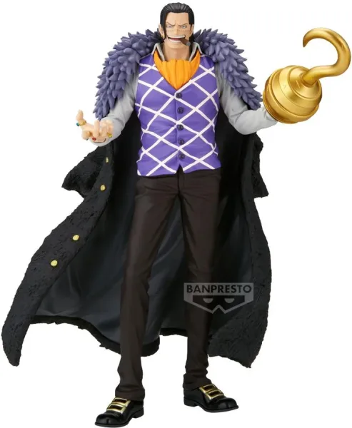 Figura banpresto one piece premium - crocodile - [the anime] 30cm