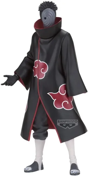 Figura banpresto naruto shippuden noir edge collection madara uchiha(tobi) 23cm