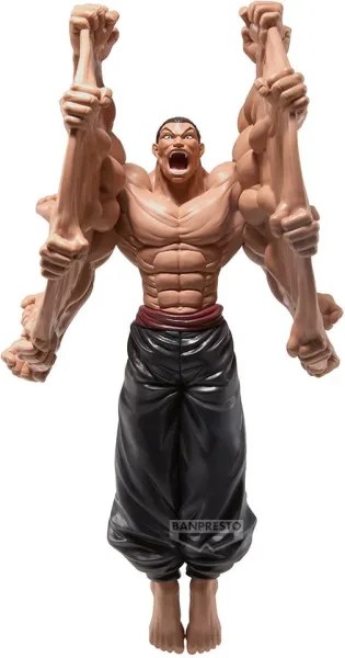 Figura banpresto baki retsu kaioh roller 20cm