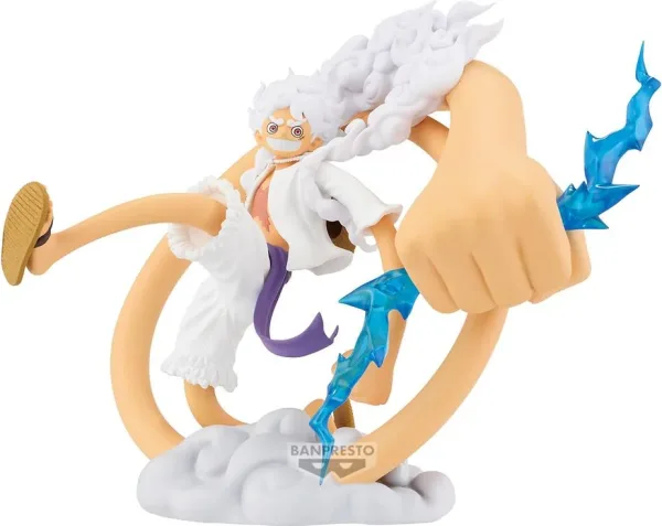 Figura banpresto one piece theorama soul monkey d.luffy gear5 18cm
