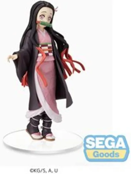 Figura sega demon slayer kimetsu no yaiba nezuko kamado sibling bond version 19cm