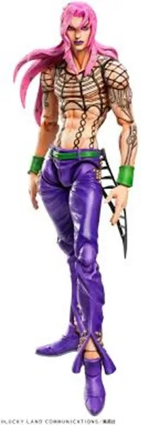 Figura max factory  jojo's bizarre adventure part 5 golden wind chozokado re - run diavolo fig. 15 -5 cm