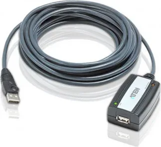 Aten Cable Extensor USB 2.0 de 5 M (Soporta Conexion en Cadena Hasta 25 M) (Ue250-At)(Cp20)