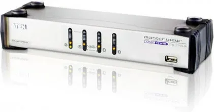 Aten CS1744 interruptor KVM Blanco