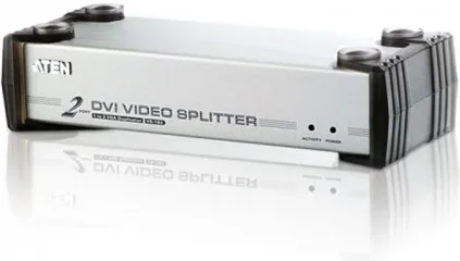 Aten Distribuidor / Splitter DVI / Audio de 2 Puertos (Vs162-At-G)
