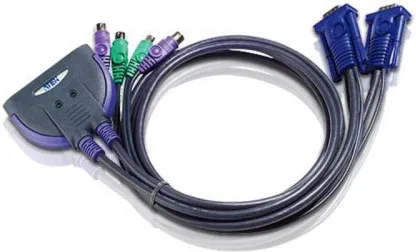 Aten CS62S interruptor KVM Negro