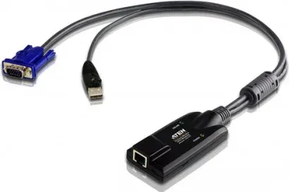 Aten Adaptador KVM VGA USB con Virtual Media