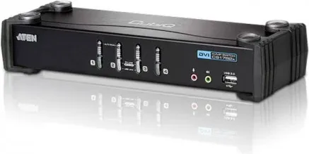 Aten CS1764A interruptor KVM Negro