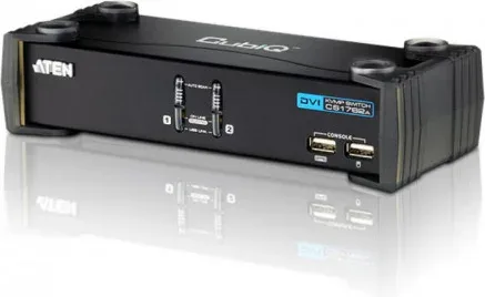 Aten CS1762A interruptor KVM Negro