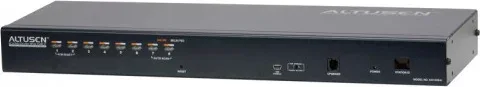 Aten KH1508Ai interruptor KVM Montaje en rack Negro