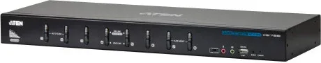 ATEN Switch KVM DVI/Audio dual link USB de 8 puertos