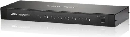 Aten Conmutador / Selector / Switchvga de 8 Puertos con Mando a Distancia por Infrarrojos (Vs0801A-At-G)