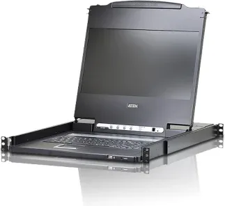 ATEN CL6700MW-ATA-EG interruptor KVM Montaje en rack Negro