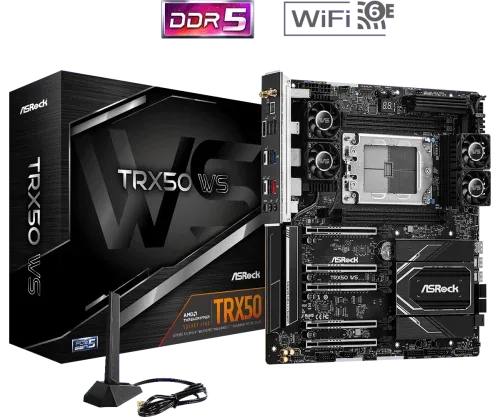 Asrock TRX50 WS AMD TRX50 Socket sTR5 ATX extendida