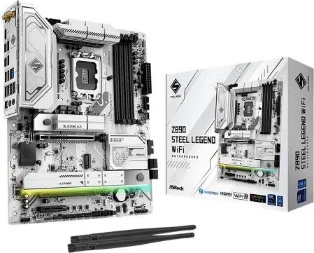 Placa Asrock Z890 Steel Legend WiFi,Intel,1851,Z890,4Ddr5,WiFi,Atx