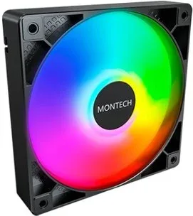 Ventilador 120X120 Montech Gf120 Pwm Black
