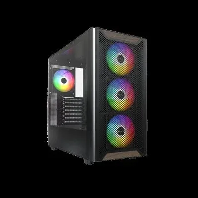 Torre Atx Montech Xr Wood Black