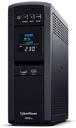 SAI Línea Interactiva Cyberpower CP1350EPFCLCD/ 1350VA-810W/ 6 Salidas/ Formato Torre