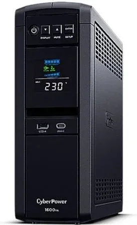 SAI Línea Interactiva Cyberpower CP1600EPFCLCD/ 1600VA-1000W/ 6 Salidas/ Formato Torre