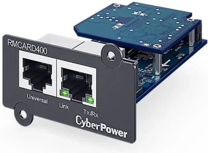Tarjeta Gestión Remota Cyberpower RMCARD400/ RJ45/ compatible con Envirosensor