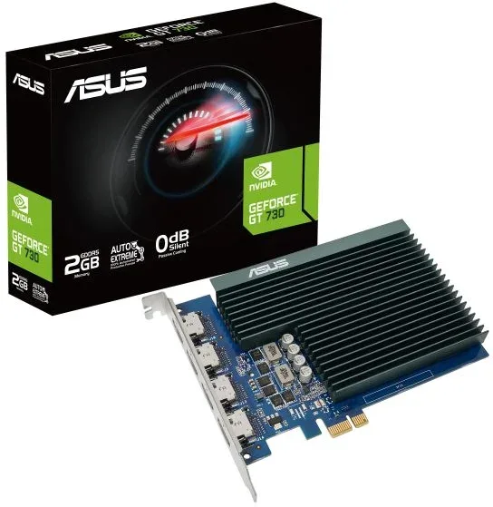 Tarjeta Gráfica Asus GeForce GT 730/ 2GB GDDR5